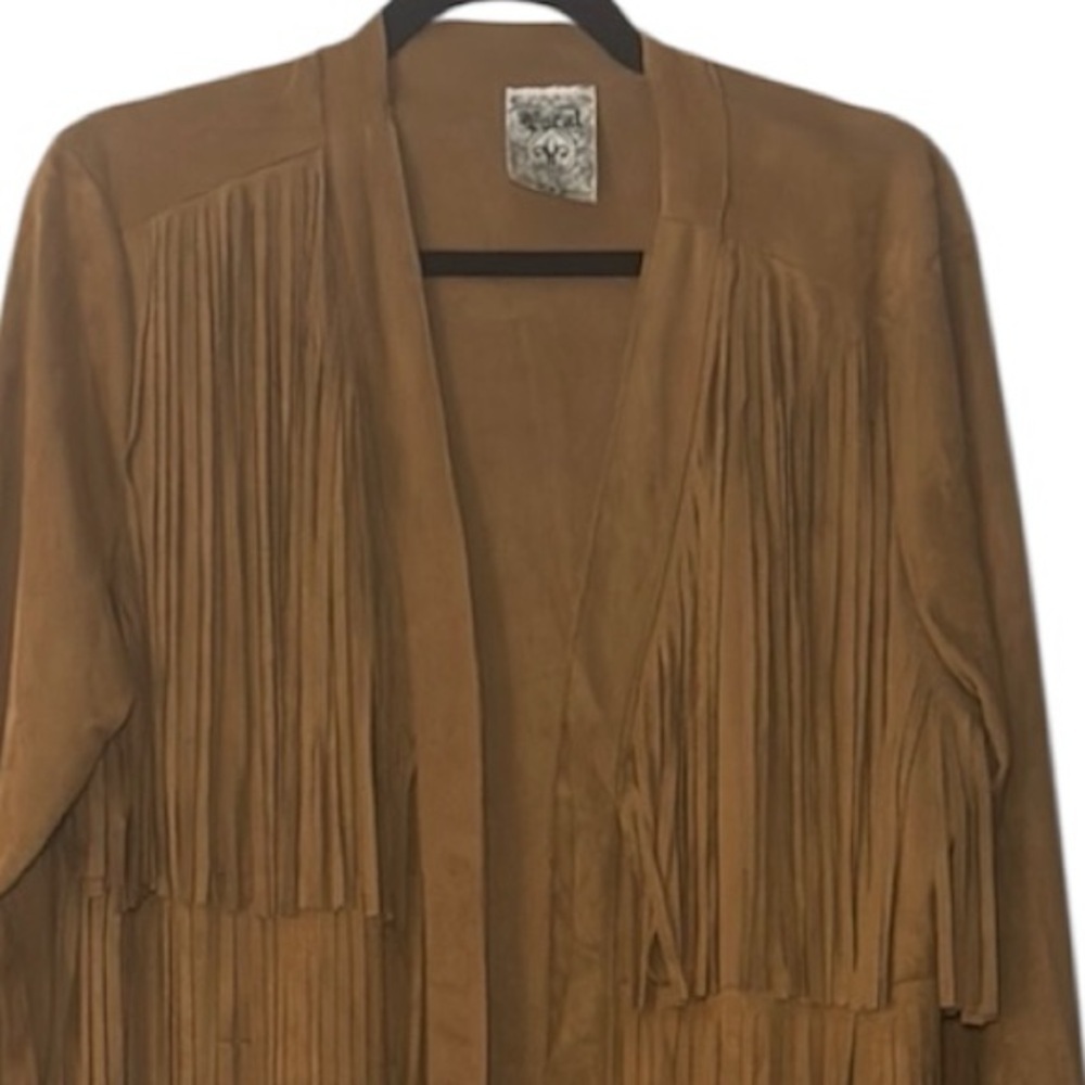 VOCAL SUEDE Long Sleeve
JACKET WITH FRINGES size L - Picture 2 of 9